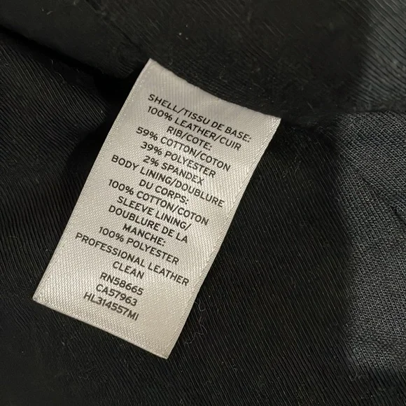 Trouve Black Leather Jacket